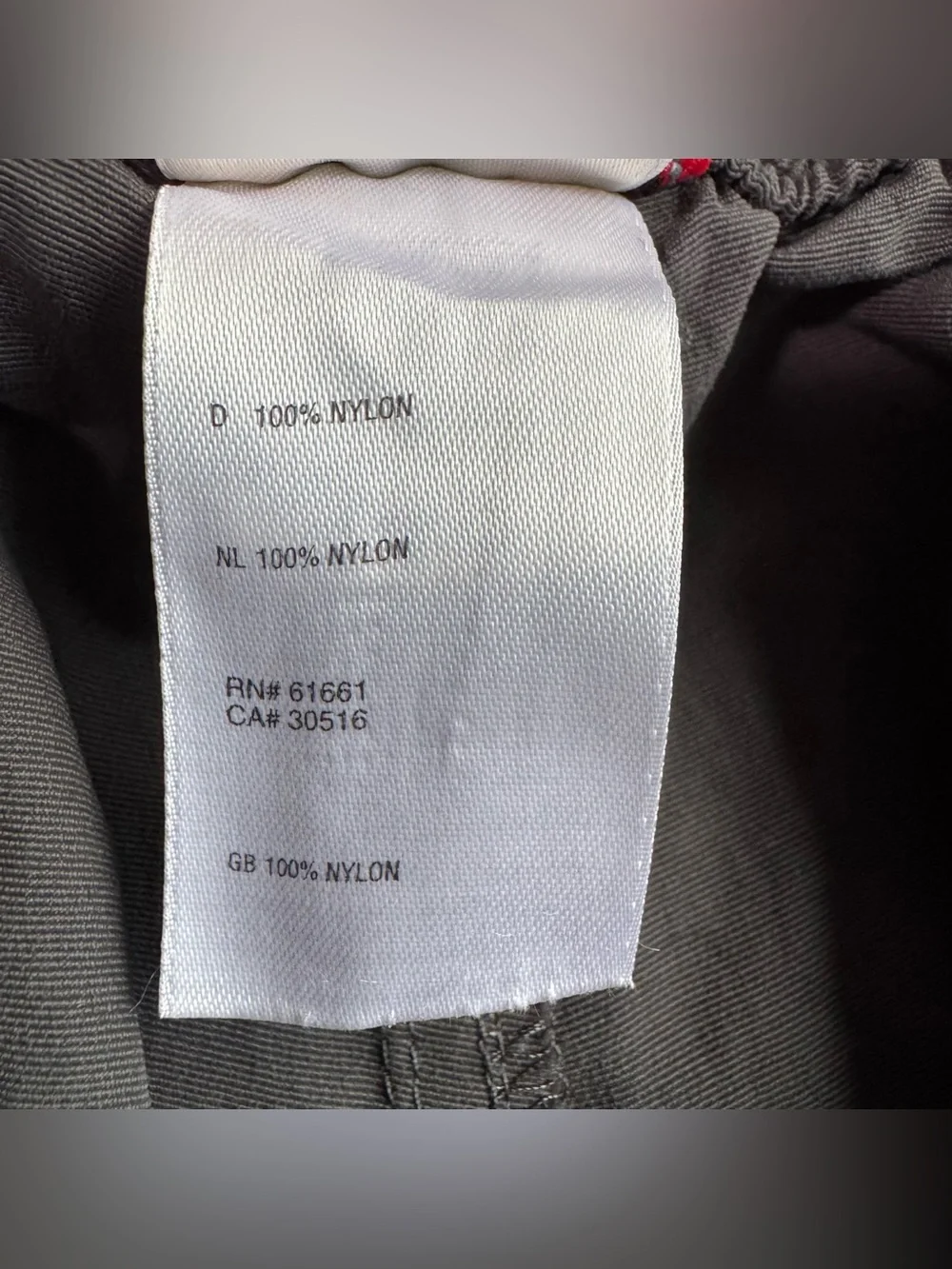 North Face Paramount Peak Convertible Cargo Pants/Shorts Mens XL Dark Grey A146